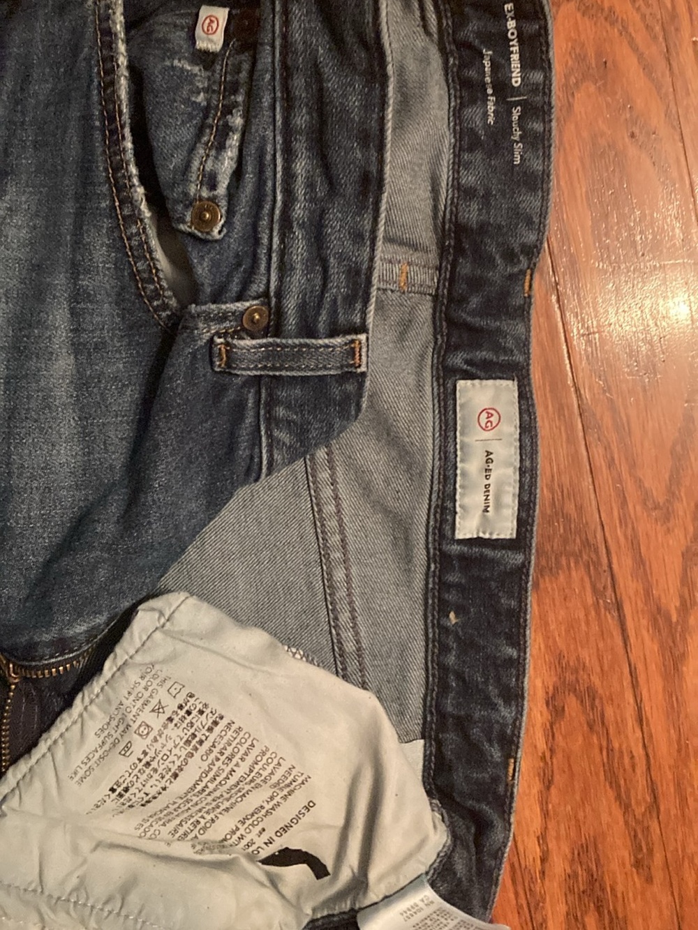 AG denim ex-boyfriend slouchy Slim womens Jeans size 29
